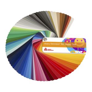 AVERY DENNISON® 900 Super Cast™ Farbfächer