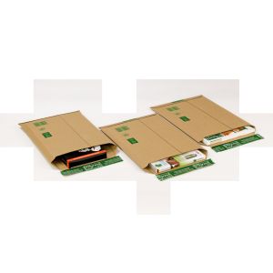 Versandtasche Wellpappe A4+ (100 Stück pro VPE)