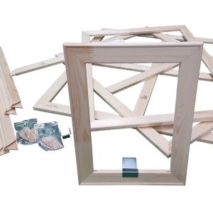 Premium Holzkeilrahmen 10 Querleisten 100 cm