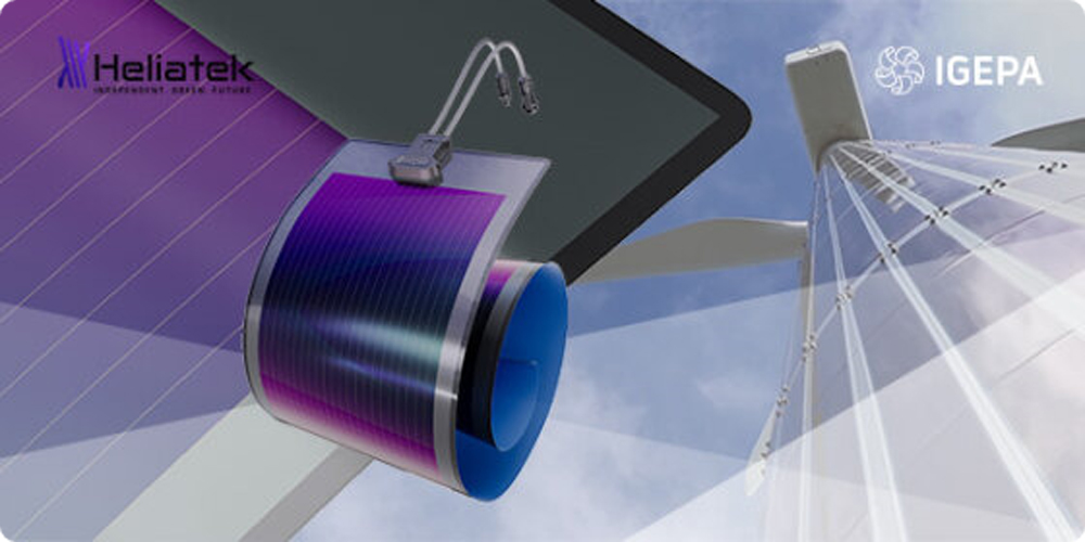 IGEPA schließt exklusive Partnerschaft mit Heliatek, dem Marktführer für organische Solarfolien!